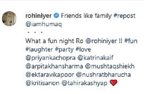 Rohini Iyer's Nickname