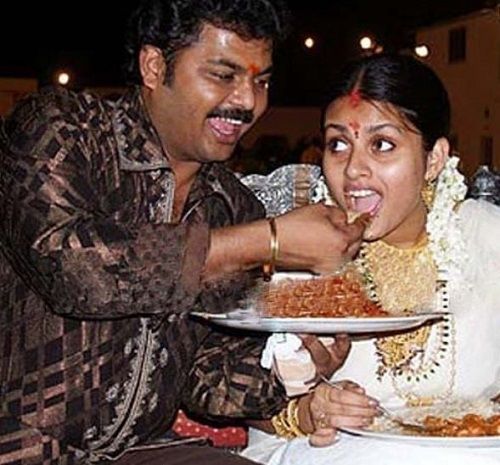 Surya Kiran and His Wife