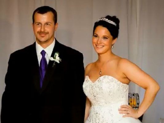 Wedding Picture of Shanann and Chris Watts