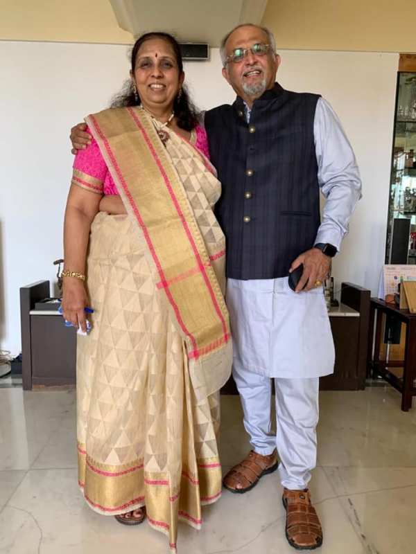 Aakash Mehta's parents