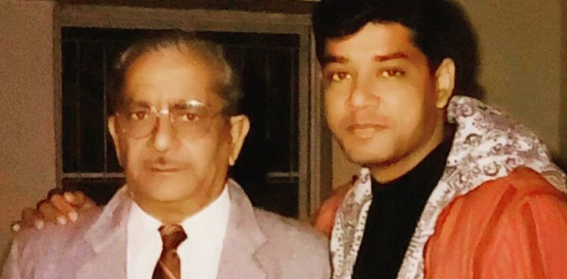 Anup Soni with his Father