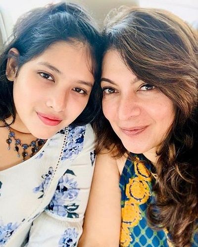 Divya Seth With Her Daughter