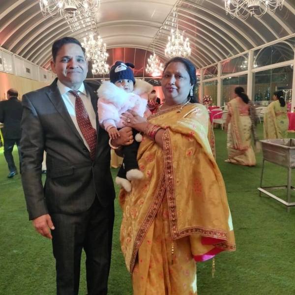 Gaurav Gupta's parents