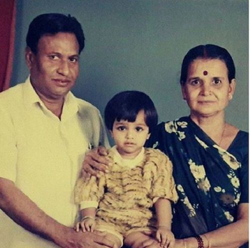 Nidhi Moony Singh With Her Grandparents