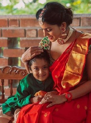 Samyuktha Karthik and Her Son
