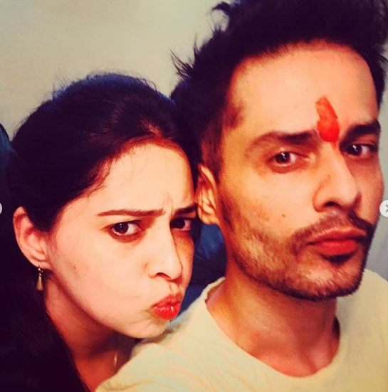 Shardul Pandit and his sister