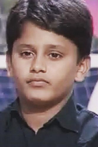 A Childhood Photo of Rahul Vaidya in a TV Reality Show