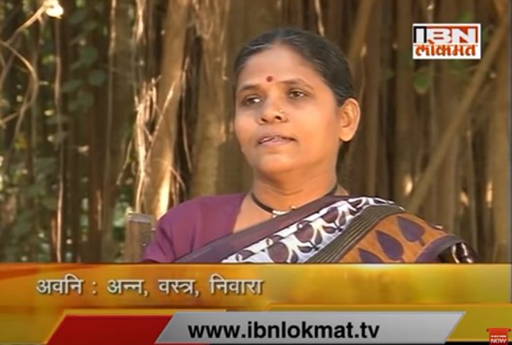 Anuradha Bhosle in News18 Lokmat's 'Great Bhet' (2014)