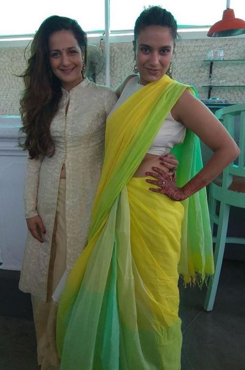 Bhavna Ruparel with her sister