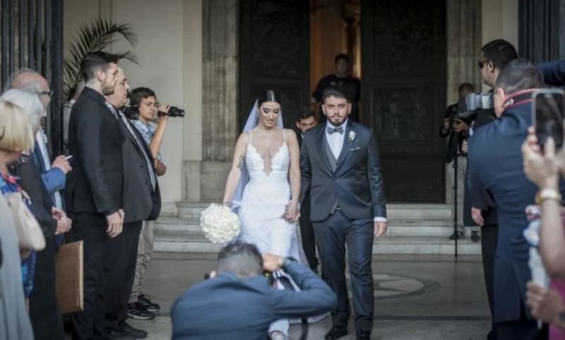 Diego Sinagra's wedding photo