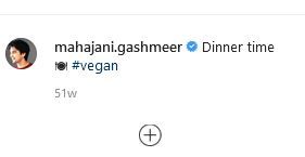 Gashmeer Mahajani's Post on Instagram