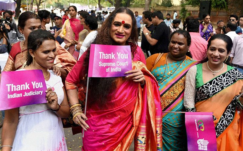 Laxmi Narayan Tripathi Thanking Supreme Court for Passing the Judgement in Recognition of India's Third Gender