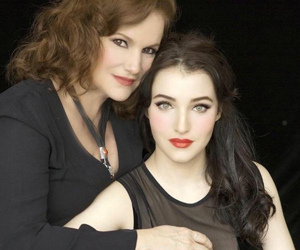Lucia Galán with her Daughter