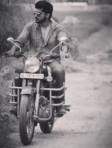Mridul Madhok Riding His Motorcycle