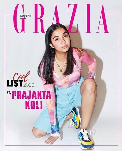 Prajakta Koli Featured on Grazia Magazine