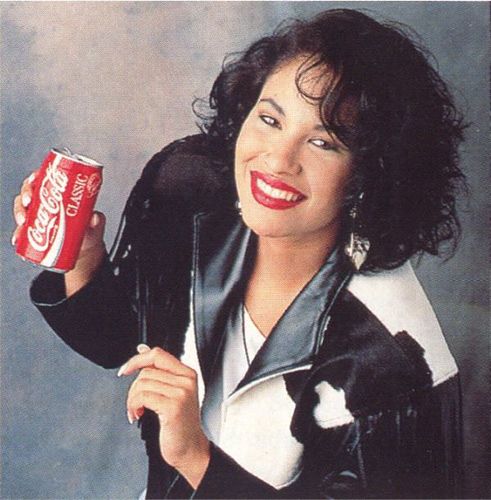 Selena in an Advertisement for Coca-Cola
