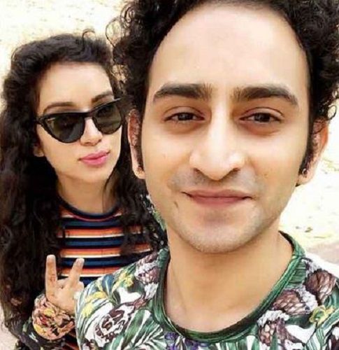 Sukirti Kandpal with her Brother