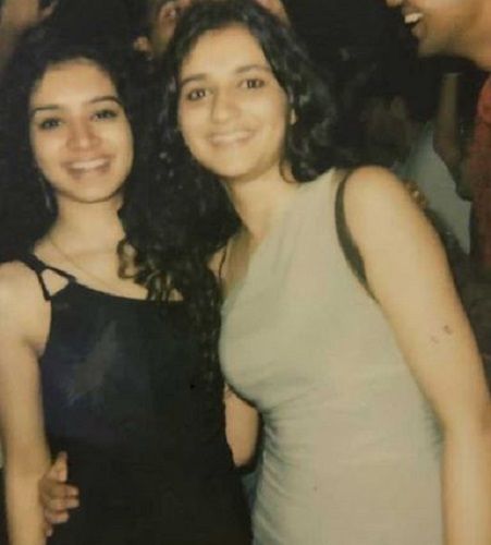Sukirti Kandpal with her Sister