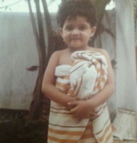 A Childhood Picture of Sulagna Panigrahi