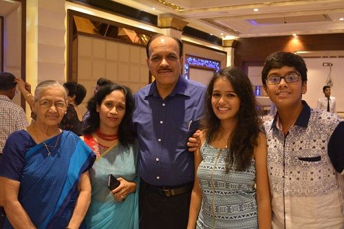 Aditi Sanwal and her Family