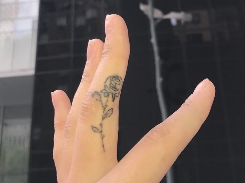 Jenna Clause's tattoo