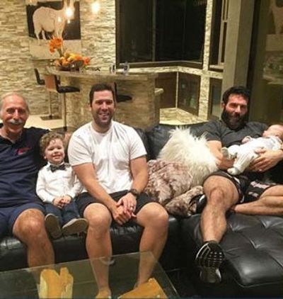 Paul Bilzerian with his Sons