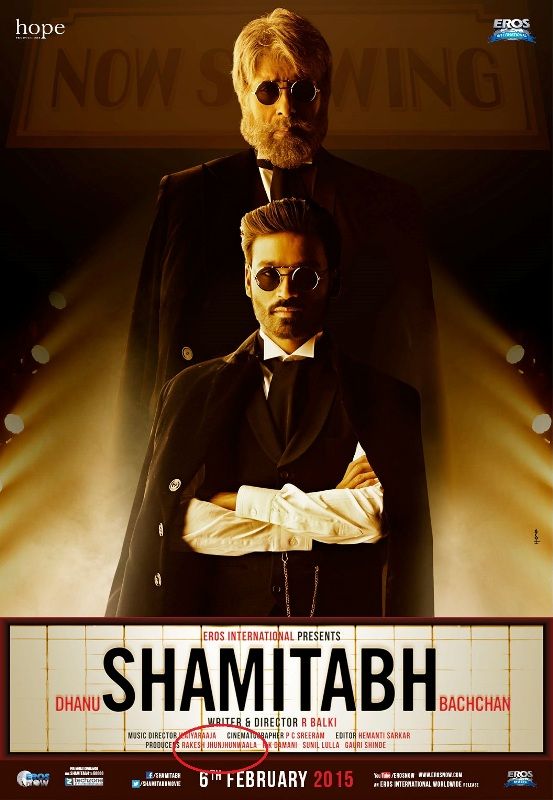 Rakesh Jhunjhunwala's film Shamitabh (2015)