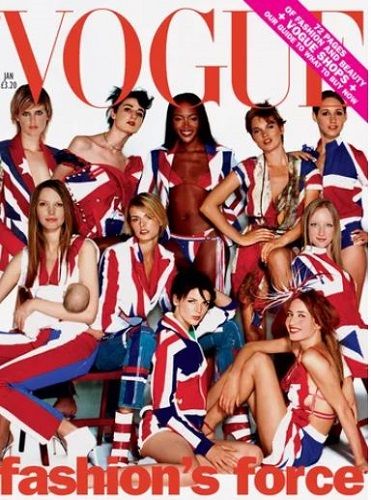 Stella Tennant on the Cover Page of Vogue