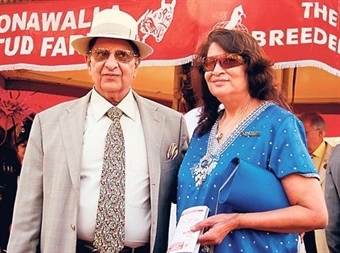 Adar Poonawalla's parents, Cyrus Poonawalla and Villoo Poonawalla