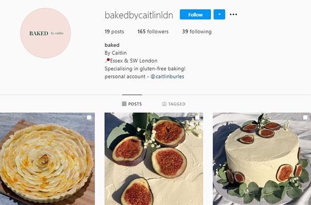 Baked by Caitlyn - Instagram Account of Caitlin Burles