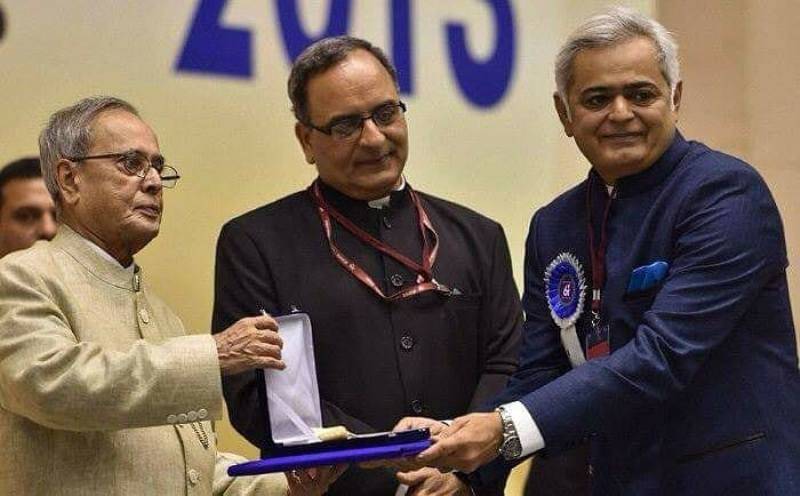 Hansal Mehta winning the National award for best director