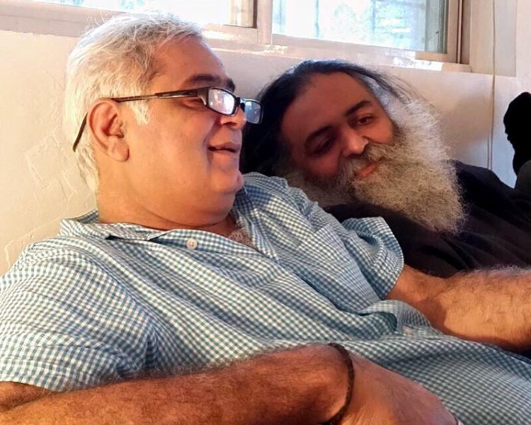 Hansal Mehta with his brother