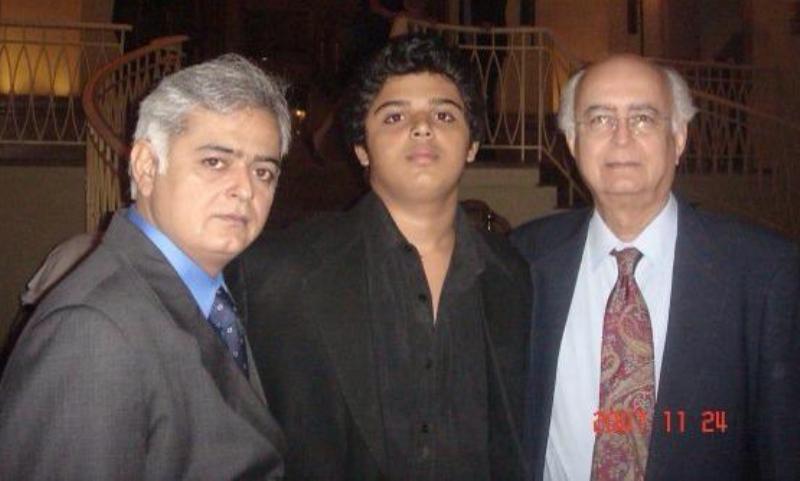Hansal Mehta with his son Jai