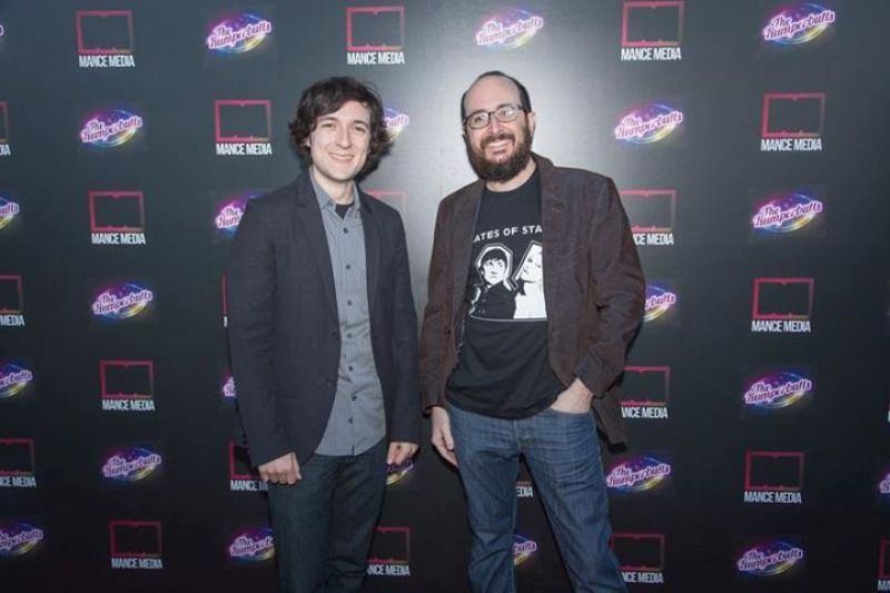 Josh Brener with his brother