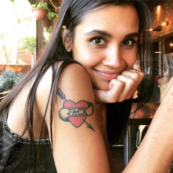 Sophia Ali's tattoo