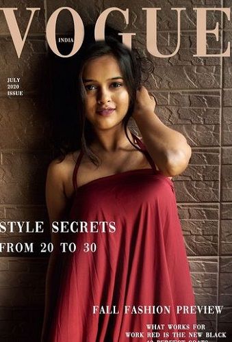 Chinmayee Salvi featured on Vogue magazine cover