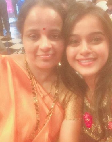 Chinmayee Salvi with her mother