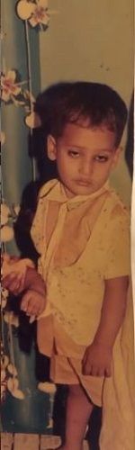 Dimpal Bahl's childhood picture