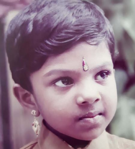 Lekshmi Jayan's childhood picture