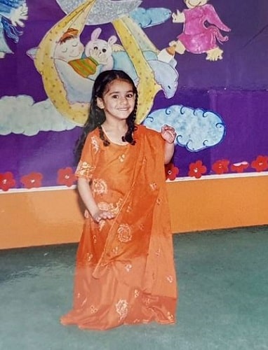 Radhika Seth's childhood picture