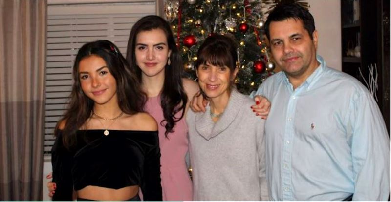 Alexandra Botez with her family