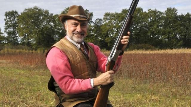 Olivier Dassault while hunting