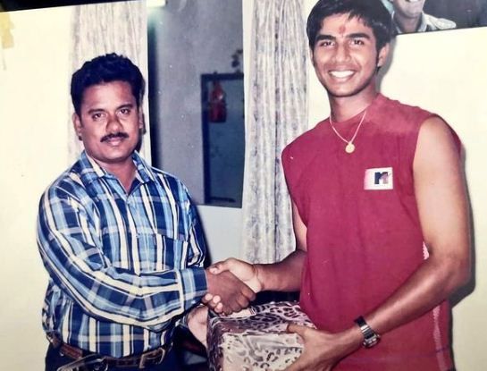 Vishnu Vishal as an U-19 cricketer
