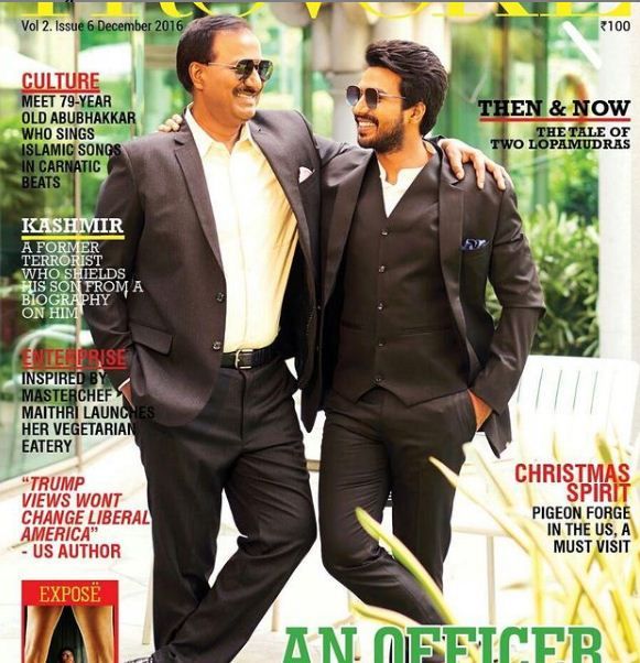 Vishnu Vishal on the cover of the Provoke magazine