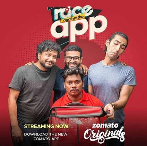 Aadar Malik in a video Race Against the App