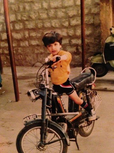 Adivi Sesh's childhood picture