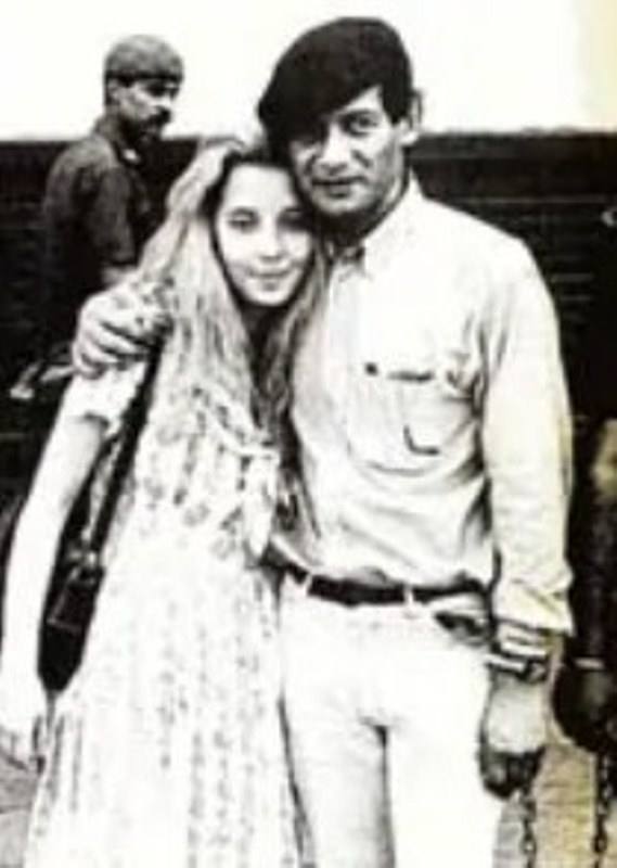 Charles Sobhraj with his daughter Muriel Anouk