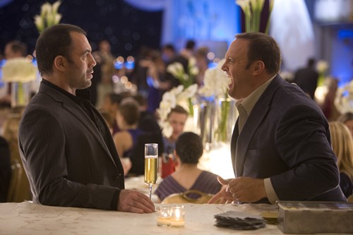 Joe Rogan with Kevin James in a still from Zookeeper (2011)