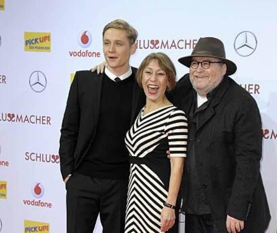 Matthias Schweighöfer with his Parents