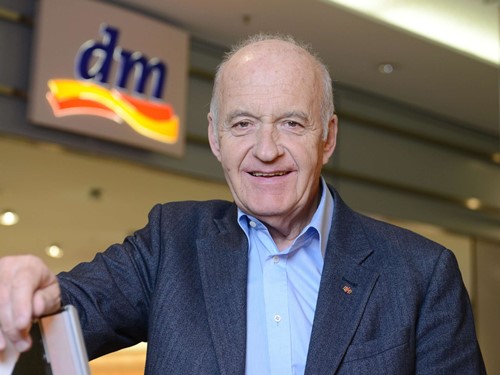 dm store founder, Goetz Werner